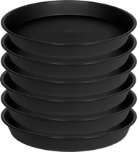 Bleuhome 6 Pack Plant Saucer Tray, 4 6 8 10 12 13 15 17 19 Inch Plant Sa... - £8.44 GBP