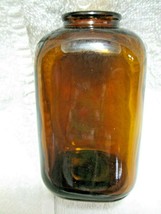 Vintage Display Collectible 4 DOT AMBER SNUFF Bottle-Tobacco-Chew-Pipe-M... - $14.95