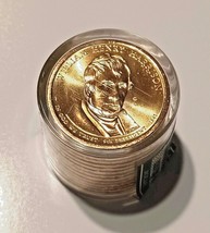 Danbury Mint William Henry Harrison Presidential Dollar Coin Roll of 12 Uncir. - £18.92 GBP