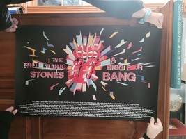 Rolling Stones Poster The Konzert 2005 A Bigger Bang Dallas Denver Houston Tour - £68.91 GBP