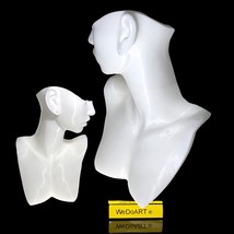 Female Torso Elegant display stand, ideal for displaying earring &amp; necklace 8&quot; - £47.87 GBP