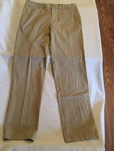 Size 12 Husky Wonder Nation pants adjustable waist khaki Boys New - $10.99