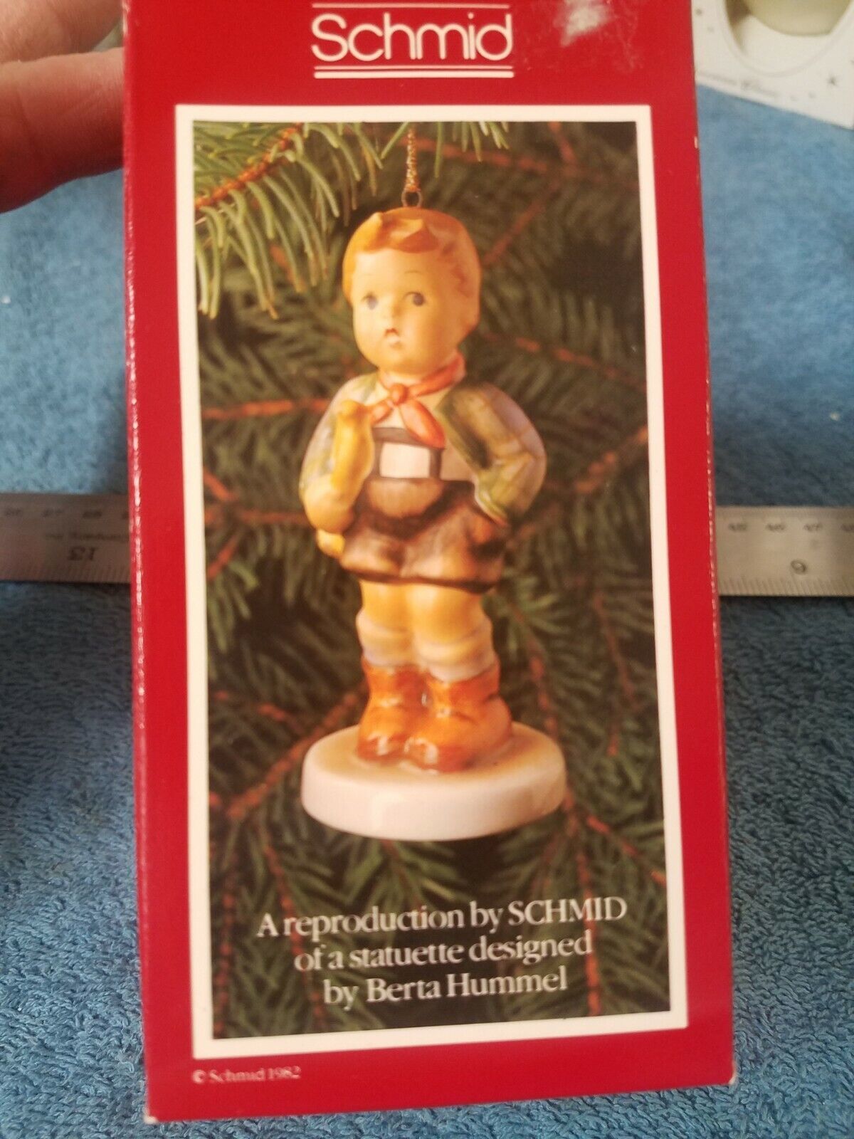 Schmid Berta Hummel Hark The Herald 1983 1st Ed Annual Christmas Ornament - $5.61