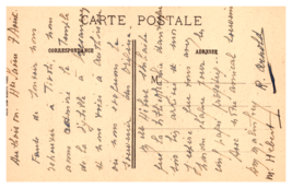 Vintage Temple of the Sybille To Tivoli Carter Postale Paris Postcard Unposted - £3.89 GBP