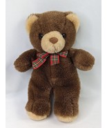 Princess Soft Toys Bear Plush 8 Inch Brown 1999 Stuffed Animal Toy - $17.95