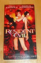 Resident Evil 1st Movie VHS Video Tape - Milla Jovovich, Michelle Rodriguez - £11.74 GBP