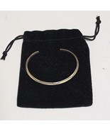Vintage Sterling Silver Etched Minimalist Cuff Bracelet 6.5&quot; 10g - $87.81 CAD