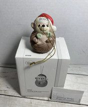 Precious Moments 2020 Sending Hedge Hugs Christmas Ornament Porcelain - £11.06 GBP