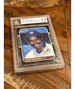 1987 Donruss Dave Winfield #105 Yankees Blue Jays HOF Becket 7.5 Graded - $376.98 MXN