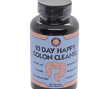 10 Day Happy Colon Cleanse - 60 Capsules - Gut Reset &amp; Digestive Support - £19.67 GBP