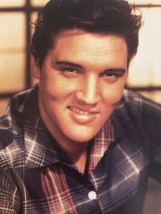 Vintage Elvis Presley magazine pinup picture Elvis In Button Up Shirt - £3.11 GBP
