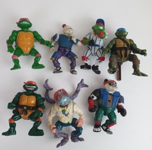 Teenage Mutant Ninja Turtles Tmnt Lot Of 7 For Parts Custom Or Repair - £12.96 GBP