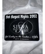 Hot August nights 2002 sienna resort and Casino magnet - $6.69