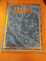 Cabana Magazine 16 Fabric Cover by Schumacher Unsealed Fall Wint 2021 THIS COVER - £58.99 GBP