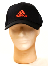 Adidas Black Signature Embroidered Flex Fit Cap Hat Men&#39;s L/XL - $34.64