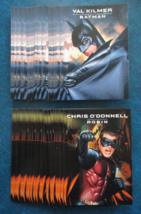 Lot Of 50 Vintage 1995 &quot;Batman Forever&quot; Unocal 76 Cards (#5 Batman &amp; #4 Robin) - £5.46 GBP