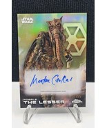 2025 Topps Chrome Star Wars #146 Poggle The Lesser Auto #57/99 Marton Cs... - $912.02 MXN