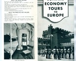 Cunard Economy Tours to Europe Brochure 1931 Third Class - $47.64