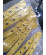 Hamilton Products 3/4” Yellow Nylon Dog Collar 16” Deluxe Buckle - Bag o... - £39.37 GBP