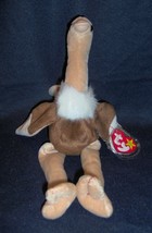 '97 Ty Original Beanie Baby Stretch The Ostrich 5th Gen Ht 6th Gen Tt Mwmt #4182 - £2.30 GBP