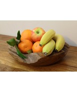 Teak Root Wood Bowl 30cm Fruit Snack Decoration Solid Wood - $744.07 MXN