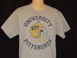 Pitt Panthers Vintage Football Helmet T-Shirt Boys Medium 10/12 NEW Pittsburgh  - £11.09 GBP