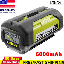 40V 6.0Ah For Ryobi Lithium-Ion Extended Capacity Battery OP40261 OP4026... - £73.69 GBP