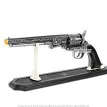 Western Cowboy Black Powder Outlaw Revolver Pistol 1851 Navy Replica Gun w/ Std - £23.85 GBP