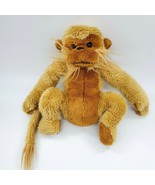 Vintage Cuddle Wit Monkey Brown Lovable Huggable Friends 12&quot; Plush Toy B304 - $47.64 CAD