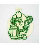 Vintage 1980s Nevada Bob’s Golf &amp; Tennis Bag Tag Las Vegas Green Raised ... - $285.40 MXN