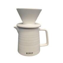 Kovot Pour Over Coffee Maker Set, Premium Ceramic V60 Dripper for 1-2 Cu... - £23.97 GBP