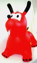 Bouncy Inflatable Ride 21&quot; DOG/PUPPY With Sound: Durable High Density Plastic - £15.90 GBP
