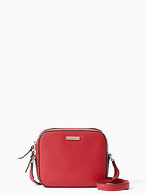 Kate Spade New York Leather Cammie Crossbody Bag Purse Red - £78.33 GBP