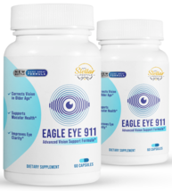 2 Pack Eagle Eye 911, advanced vision support formula-60 Capsules x2 - £56.31 GBP