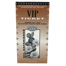 VTG Super Bowl XXX 30 NFL Experience VIP Ticket Cowboys Steelers Sun Dev... - £54.43 GBP