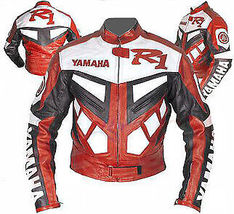 Yamaha Motorcycle Motorbike Cowhide Leather Racing Ce Rated Suit - £109.85 GBP