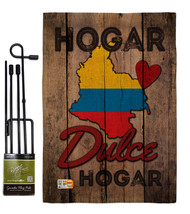 Country Colombia Hogar Dulce Burlap - Impressions Decorative Metal Garden Pole F - £26.86 GBP