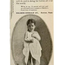 Mellin&#39;s Baby Food Naomi 1897 Advertisement Victorian Doliber Goodale AD... - $19.99