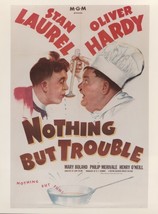 Laurel And  Hardy In Nothing But Trouble 8 x 10 Color REPRODUCTION lobby Card - £11.73 GBP