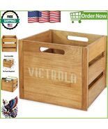 Stylish Record Storage Crate - Easy Assembly Tabletop Holder for Vinyl L... - $1,861.74 MXN