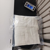 Charter Club Women's White Cotton Blend Rear Slit Denim Skirt Size 10 image 9