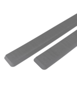 Boat Coaming Bolster Pad Foam 1 Pair Gray 4&quot; x 39&quot; x 20mm With Backing a... - $177.01 CAD