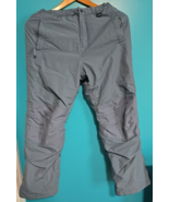 Lands&#39; End Size 16 Youth Gray Snow Ski Pants Kids Girl Boy Snowboarding ... - $11.30