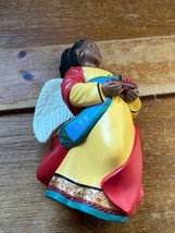 Hallmark 1996 Patricia Andrews Resin Dark Skinned Angel Kwanzaa Tree Ornament – - £7.45 GBP