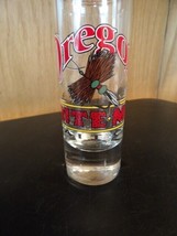 Oregon Bite Me Fishing Fly Bait Company Tall Shot Glass - £2.60 GBP