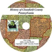 2 in 1 History of CLEARFIELD County Co. Pennsylvania PA - £4.68 GBP