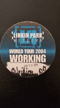 LINKIN PARK 2004 METEORA TOUR  ROSEMONT, ILLINOIS ORIGINAL CLOTH BACKSTA... - $20.00