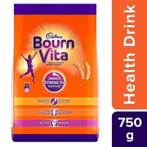 750 Grams Bournvita Cadbury Bournvita Health Drink Pouch 750 Grams Free Ship - $39.19