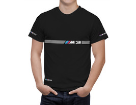 BMW Fan T-Shirt Motorsports Car Racing Sports Top Gift New Fashion BMW  ... - £25.08 GBP