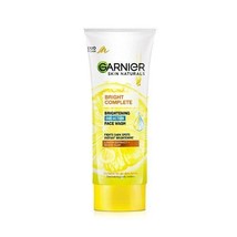 Garnier Bright Complete Brightening Duo Action Face Wash For All Skin Ty... - £12.45 GBP